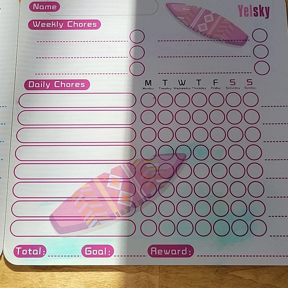 Magnetic Chore Charts